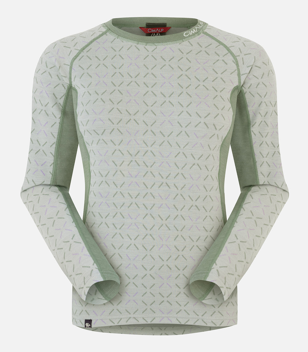 Thermal underwear Women WOOL TOP F Alpine-Refuge