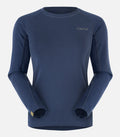 Base layer in lana merino - Donna - WOOL TOP 200 F blu navy - foto prodotto