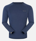 Base layer in merino CimaWool® - Uomo - WOOL TOP 240 H blu navy - packshot