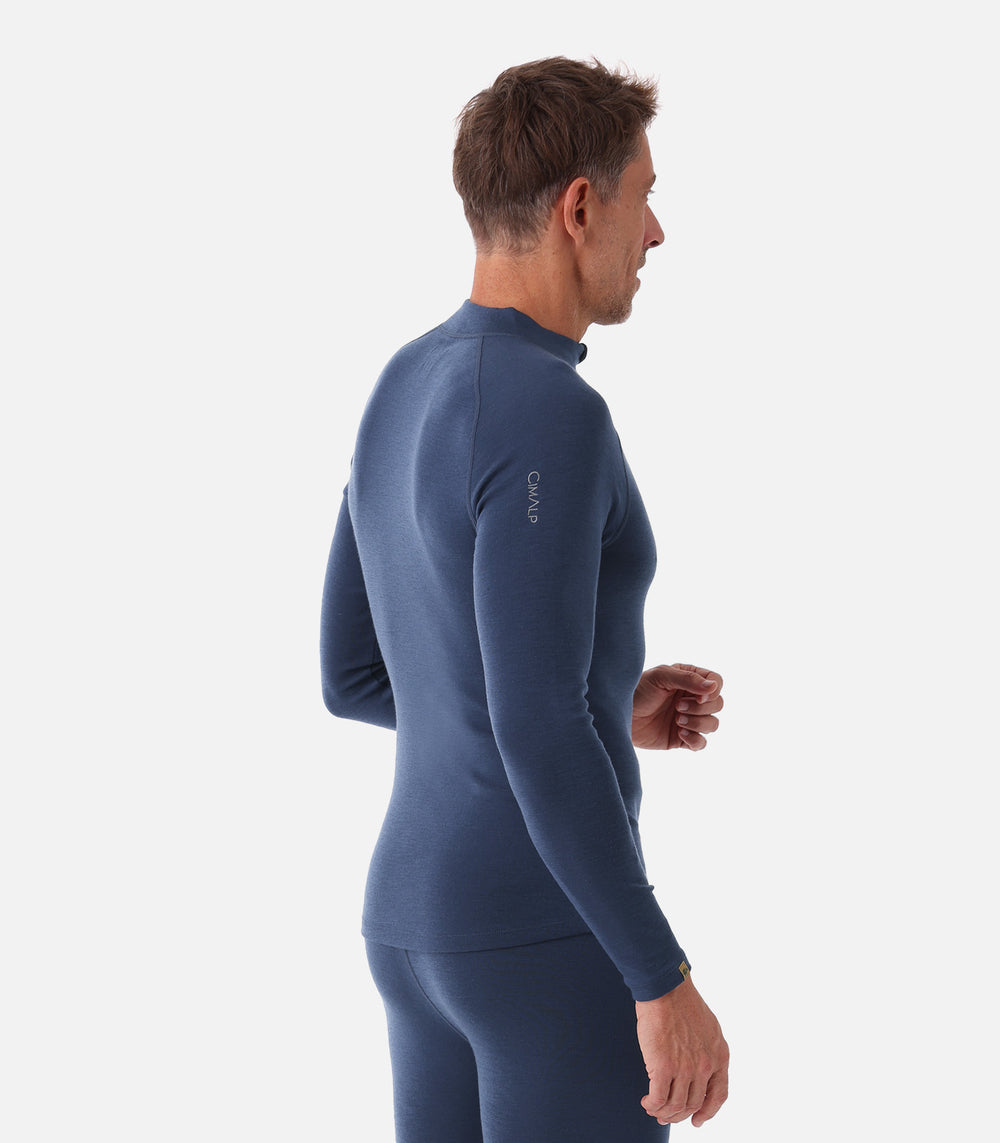 Thermal Base Layers Men WOOL ZIP 150 H