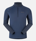 Base layer termico CimaWarm® - Uomo - X-WARM ZIP 5 H blu navy - packshot
