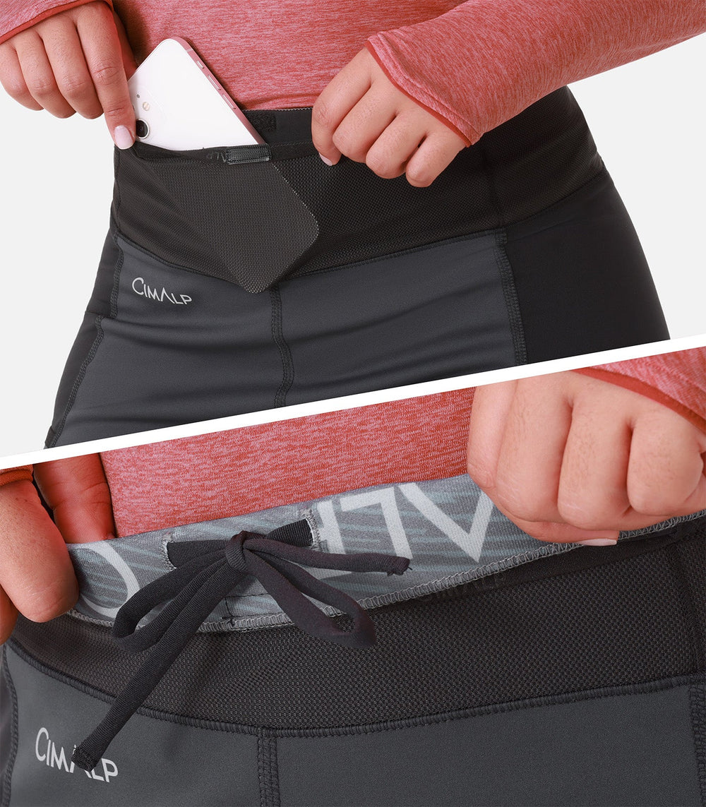 Short & Collant da Trail Running Donna WINTER TIGHT 4 F