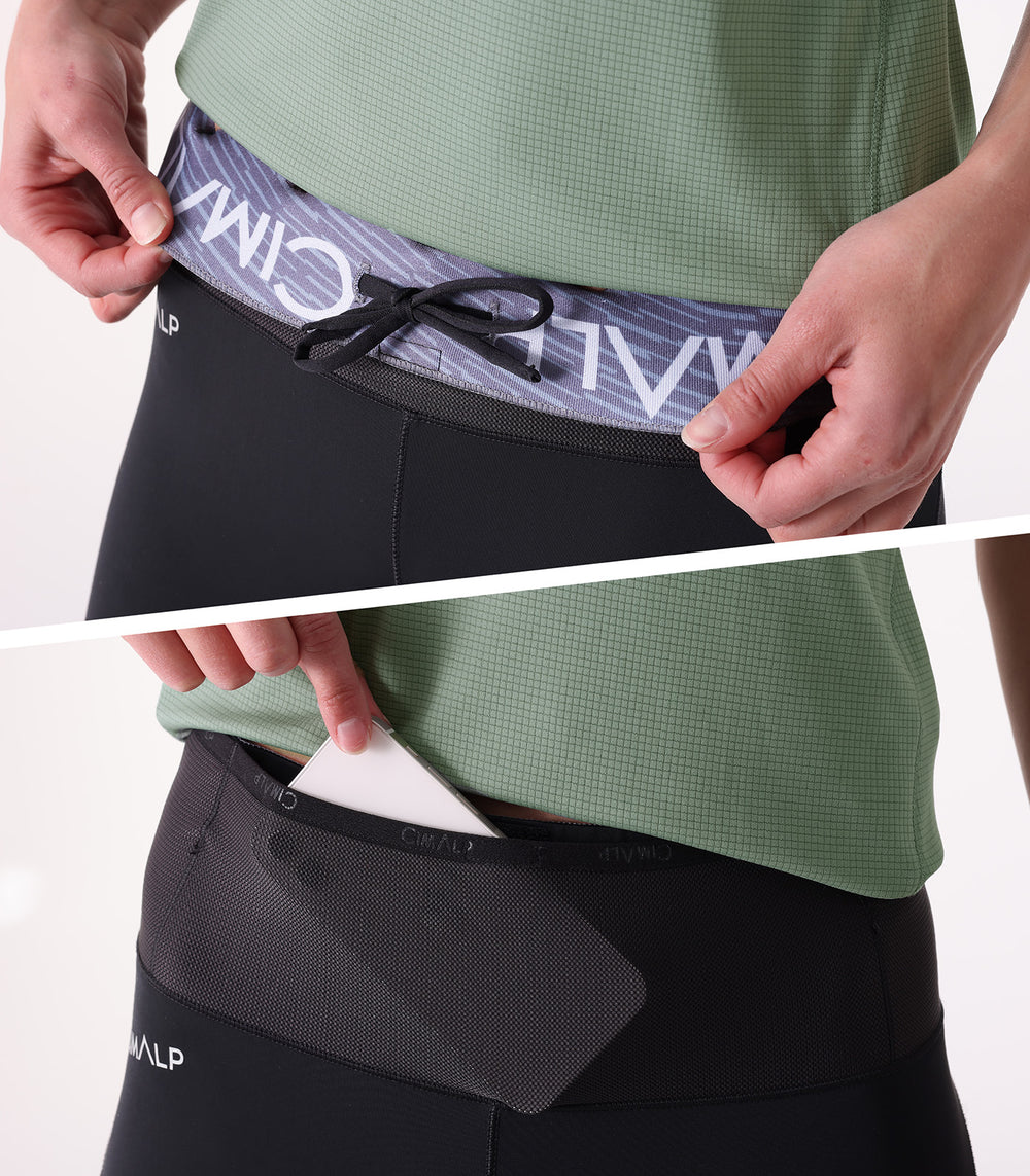 Short & Collant de Trail-Running Femme CAVAYERE F